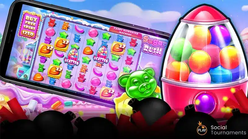 ทำความรู้จักกับ Sugar Rush เกมสล็อตเล่นง่าย และสัญลักษณ์ภายในเกม 
