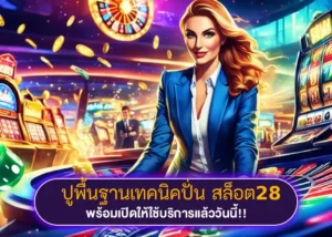 ปูพื้นฐานเทคนิคปั่น สล็อต28 ยังไงให้ได้เงินตั้งแต่ครั้งแรก