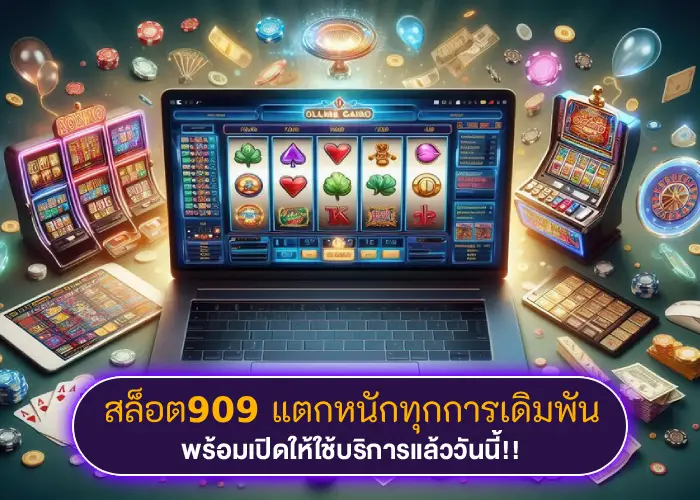 หรรษาอย่างเหนือระดับ สล็อต909 แตกหนักทุกการเดิมพัน